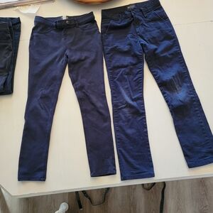 ​The Children's Place School Uniform Pants Bundle (2 Pairs) Size 8